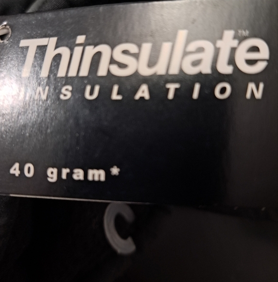 NWT Black Skiing Gloves With Rhinestones  Size XL - Picture 3 of 6